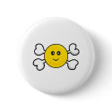 smiley face Skull and Crossbones buttons by doonidesigns smiley face Skull and Crossbones buttons