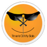 Smiley Face Time Wall Clock