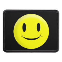 Smiley Face Trailer Hitch Cover