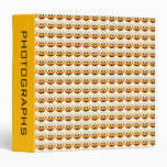 Smiley Face Vinyl Binder
