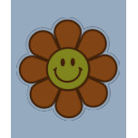Smiley Flower Ladies Baby Doll (Fitted) t-shirts