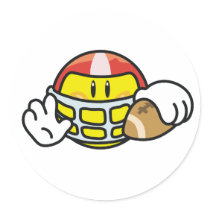 Smiley Football stickers by sport_shop Smiley Football stickers