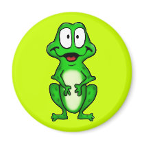 Smiley Frog Magnet