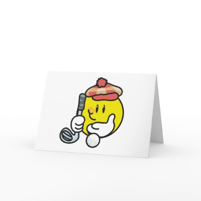 Smiley Golf Cards by sport_shop