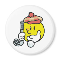 Smiley Golf Magnets