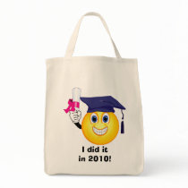 Smiley Graduate Bags