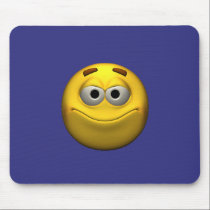 Smiley Guy Mousepad by Stratocumulus Smiley Guy Mousepad