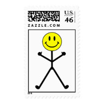Smiley Guy postage by Paddydee56 Smiley Guy postage
