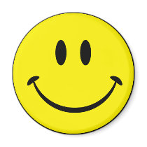 Smiley Happiness Face Refrigerator Magnet