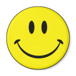 Smiley Happiness Face magnets