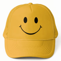 Smiley Happy Face hat