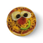 Smiley/Happy Face Pizza Button
