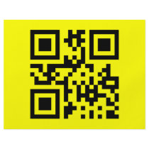 Smiley ☺ Happy Face -- QR Code Flyer