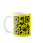 Smiley ☺ Happy Face -- QR Code mugs