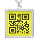 Smiley ☺ Happy Face -- QR Code Pendants