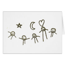 Smiley Happy People cards