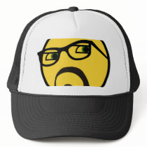 smiley mesh hat