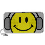 smiley headphone doodle
