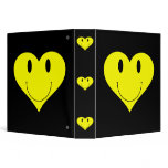 Smiley Heart Face binders