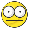 Smiley Huh? Sticker by Narugi Smiley Huh? Sticker