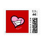 Smiley lil' Love Heart Stamps