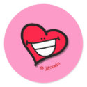 Smiley Love stickers by jgoodedesigns Smiley Love stickers