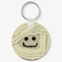 Smiley Mummy Keychain by SuanSKatra Smiley Mummy Keychain