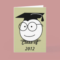 Smiley Nerd Graduation cards