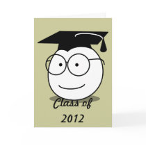 Smiley Nerd Graduation Card