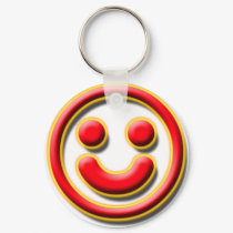 Smiley No. 1 Keychain