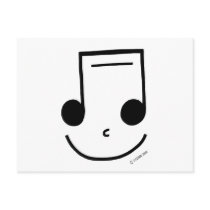 Smiley Notes postcards