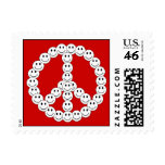 Smiley Peace Postage