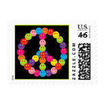 Smiley Peace Postage