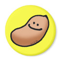 Smiley peanut magnets by jsoh Smiley peanut magnets