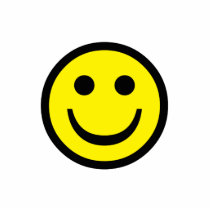 Smiley photo sculptures