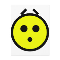 Smiley postcards