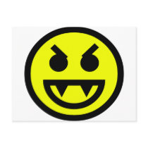 Smiley postcards