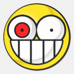 Smiley Psychotic Sticker