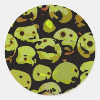 Smiley Rejects Classic Round Sticker