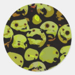 Smiley Rejects Round Sticker