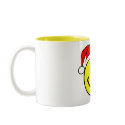 Smiley (Santa Hat) mugs