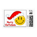 Smiley Santa postage by Gladditudes Smiley Santa postage