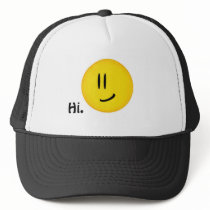 "Smiley says Hi." Hat by mbarbierismith "Smiley says Hi." Hat