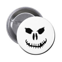 Smiley Skull Button
