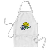Smiley Soccer aprons