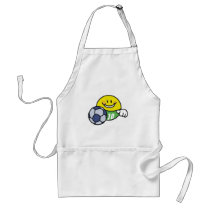 Smiley Soccer aprons
