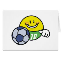Smiley Soccer cards