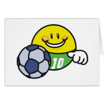 Smiley Soccer cards