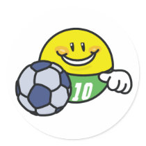 Smiley Soccer stickers by sport_shop Smiley Soccer stickers