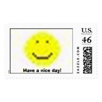 smiley stamp, Have a nice day!